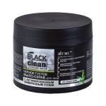 Черное, густое мыло-скраб для тела Витэкс Black Clean