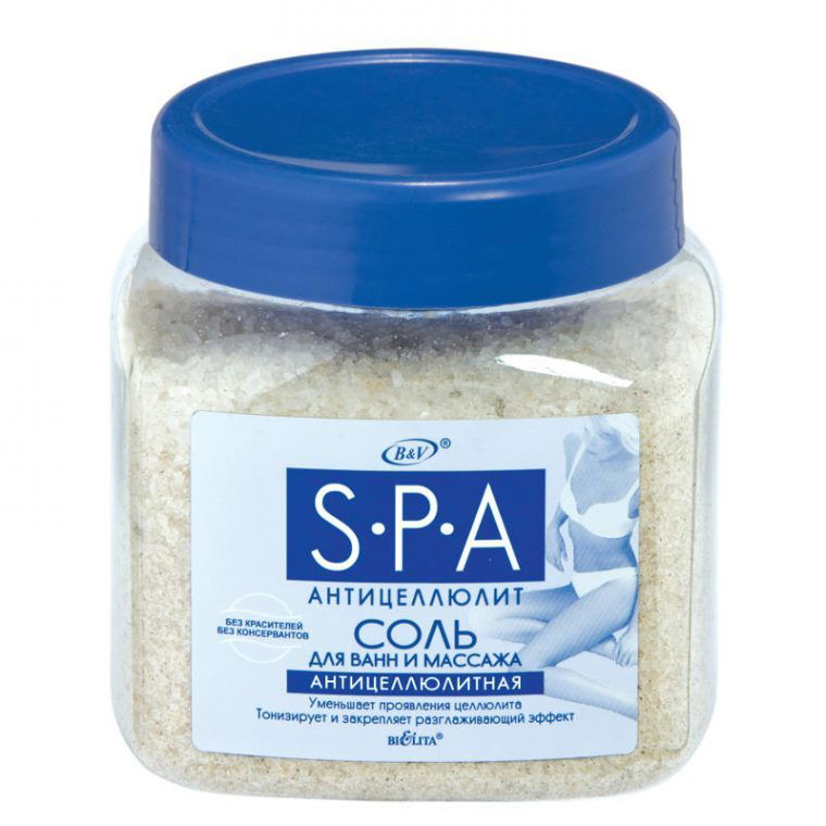 купить антицеллюлитная соль для ванн отзывы