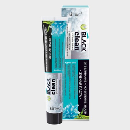 купить Зубная паста с микрочастицами черного активированного угля и минералами Мертвого моря Отбеливание + Укрепление эмали от Витэкс отзывы